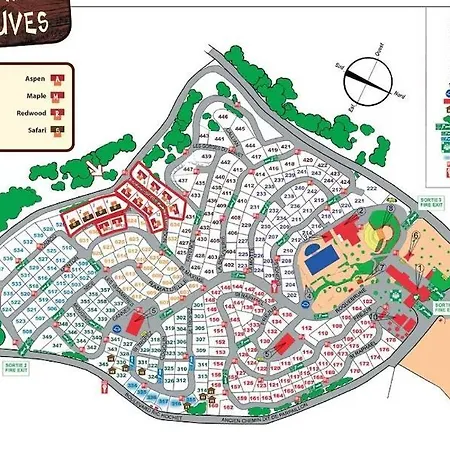 Mobile 6-pers Lei Suves-cotes D'azur-including Airco Kamp alanı